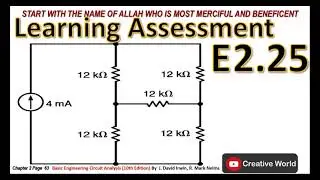 Chapter 2 Learning Assessment E 2.25 solution | Linear Circuit Analysis