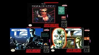 Terminator, Terminator 2 Judgement Day and T2 The Arcade Game for SNES