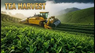 EXTREME Tea Harvest GIANT Mountain Harvesters & High-Tech Fermentation Factory | Harvest Motion