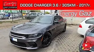 MONTAŻ LPG DODGE CHARGER 3.6 305KM 2017R NA GAZ BRC W ENERGY GAZ POLSKA