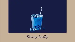 Calm Focus Music 🍹 Blueberry Sparkling | Clean Instrumental for Study and Work