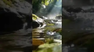 Healing River Sound & Piano Music #healingmusic #pianomusic #riversounds #calmingmusic