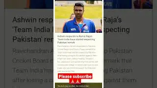 Ashwin trolls Ramiz Raja for his Statement on India____?😱#ramizraja#ashwin#kohli#indvspak#respect#in