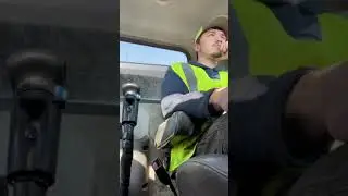 Shifting 8ll roll off truck