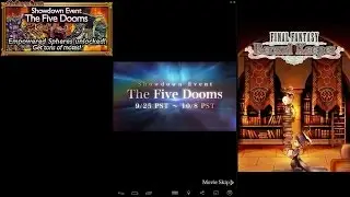 Final Fantasy Record Keeper - The Five Dooms - Full Stream