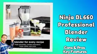 NEW Ninja BL660 Professional Blender Review - Top 5 Best Countertop Blenders under $100