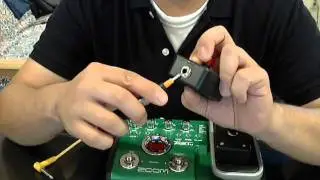 DIY Unlatched Footswitch Zoom Pedal / Boss DD-7, DD-20 (Tap Tempo, Bank Switch, Amp)