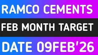 RAMCO CEMENTS STOCK LATEST ANALYSIS 9FEB'26/RAMCO CEMENTS SHARE LASTEST NEWS 