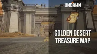 Garena Undawn | Golden Desert Treasure Map and Dig Locations