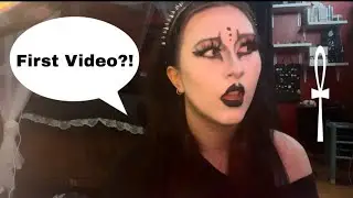 GOTH MAKEUP with Aurum!! // FIRST VIDEO