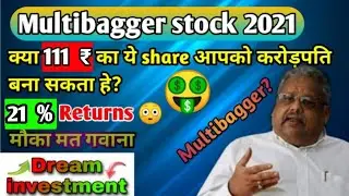 Multibagger stocks 2021 ll Dream investment ll