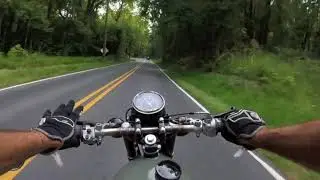 1971 Kawasaki G4TR Riding Video