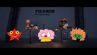 pilgrim just a little fried (scary game)