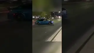 DODGE CHARGER CRASH LEAVING CAR MEET! 🤣