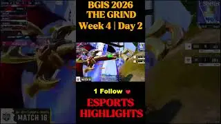 BGIS 2026 THE GRIND | Week 4 | Day 2🔥Highlights #bgmi #bgis #pubg #jonathan #soulesports #godlike
