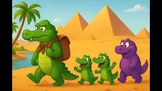 Ah les crocodiles 🐊 | Comptine populaire pour petits