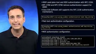 21 SWITCH VRRP Authentication