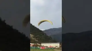 Parapente Tandem Aterrizaje Fran