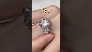 Boyfriend Test.Ask him which ring you would choose. #messijewelry #engagementring  #diamondring
