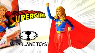 SUPERGIRL DC REBIRTH - Mc Farlane toys ¿ES TAN MALA?  unboxing y review 4K