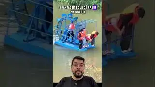 Pedalinho chin&ecirc;s #fisica #curiosidades