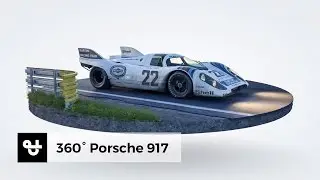 Porsche 917 - Winner of 24h Le Mans 1971 - 3D model