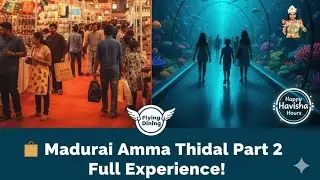 Madurai Amma Thidal Expo Part 2 | Stalls, Food Court & Ocean Tunnel Aquarium | Happy Havisha Hours