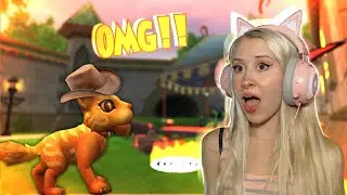 PET TO MEGA: *NEW* FIRE KITTEN!! | Wizard101