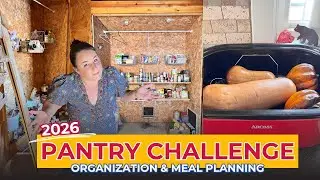 Pantry Clean Out Challenge 2026 & Low-Income Meal Planning for Large Family of 8