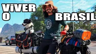 O inicio de um SONHO! Viajando  todos os estados de bike mais o dog!! #1