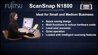 Fujitsu Scansnap n1800 Network Scanner