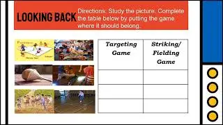 MAPEH   P  E  6   QUARTER 2 WEEK 2   Precautionary measures Targeting   Striking  Fielding games