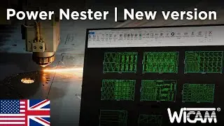 Power Nesting Module | New Version | Optimization & NC Program reduction | wicam.com