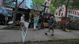 Summer festival downtown Lowertown sounds