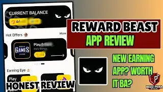 REWARD BEAST | NEW FREE GCASH APP_HOW TO EARN FREE 500 PESOS | 100% FREE TO PLay#freegcash 