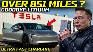 НОВЫЙ Алюминиево-ионный аккумулятор TESLA MODEL 2 — 10-минутная зарядка, без возгорания и вздутия