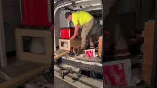 Installing Milwaukee packout system in cargo van #tools  #milwaukeetool #nothingbutheavyduty #shorts