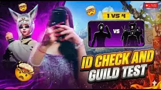 LIVE ID CHECK ✅ FF GIRL ROSH IS LIVE 💗CS RANKED AND CUSTOM WITH SUBSCRIBER 💫