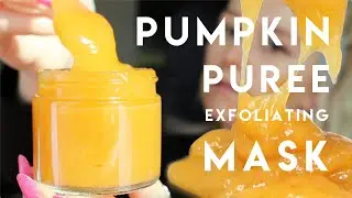 How to Make Pumpkin Exfoliating Enzyme Jelly Mask & Scrub