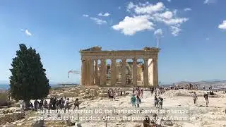 Aerial Tour of the Parthenon  Athens' Crown Jewel (AI Generated)