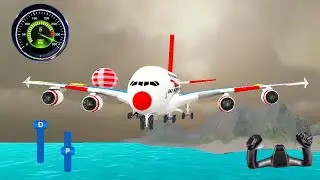 Ultimate Real Flight Airplane Pilot Simulator | Extreme City Emergency Landing 🚨✈️ Android Gameplay