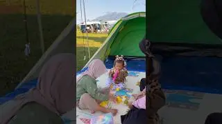 Baby 8 bulan #camping #piknik #campervan #campingground #jalanjalan #anak #anakanak #anaklucu #baby