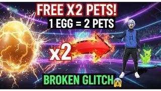 Double Pet Glitch in Steal A Pet || Unlimited Mythic pet || New glitch || Steal a Pet #freefire