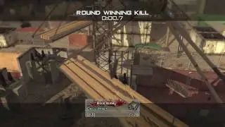 Highrise Cross Map Throwing knife killcam - Modern Warfare 2 Search and Destroy