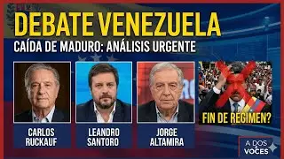 Debate Venezuela: Ruckauf, Santoro y Altamira analizan el escenario de la caída de Maduro