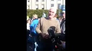 Ben Gilroy, Direct Democracy Ireland speaking to IRISH TV