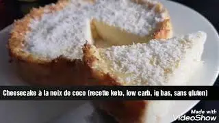 Cheesecake sans p&acirc;te (recette keto, ig bas, low carb)