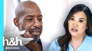 Homem tem caroço enorme na mandíbula | Dra. Sandra Lee: A Rainha dos Cravos | H&H Brasil