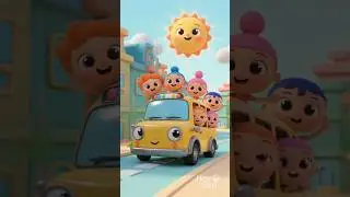 Little Bus Song for Kids | Baby Wheels Rhyme