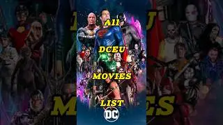 All DCEU Movies in Order &mdash; Complete Watchlist #shorts #dceu #dcmovies #shortsfeed
